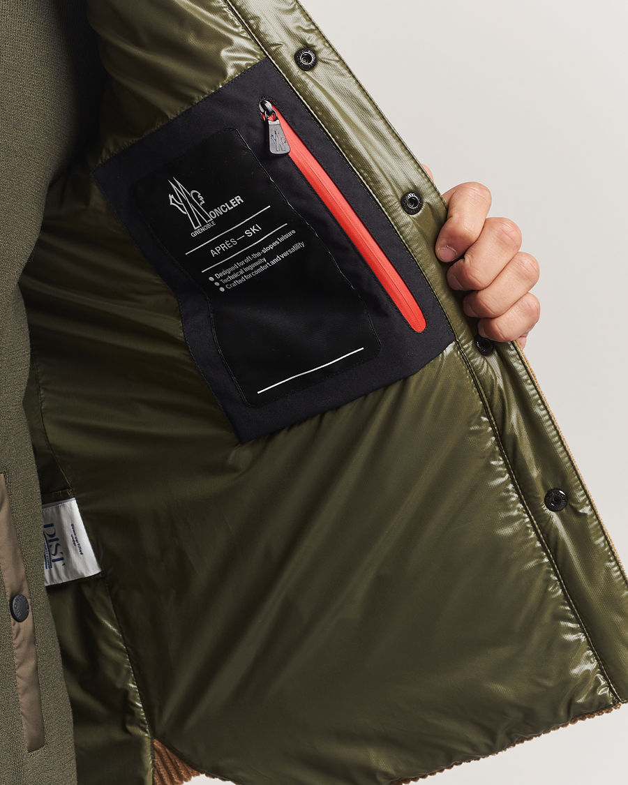 Heren | Jassen | Moncler Grenoble | Gelt Corduroy Shirt Jacket Brown