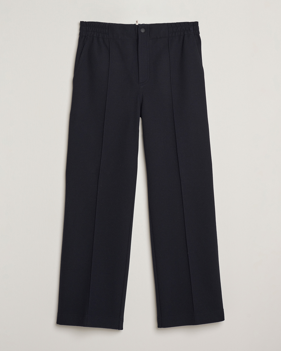 Heren | Broeken | Moncler Grenoble | Brushed Cotton Drawstring Pants Navy