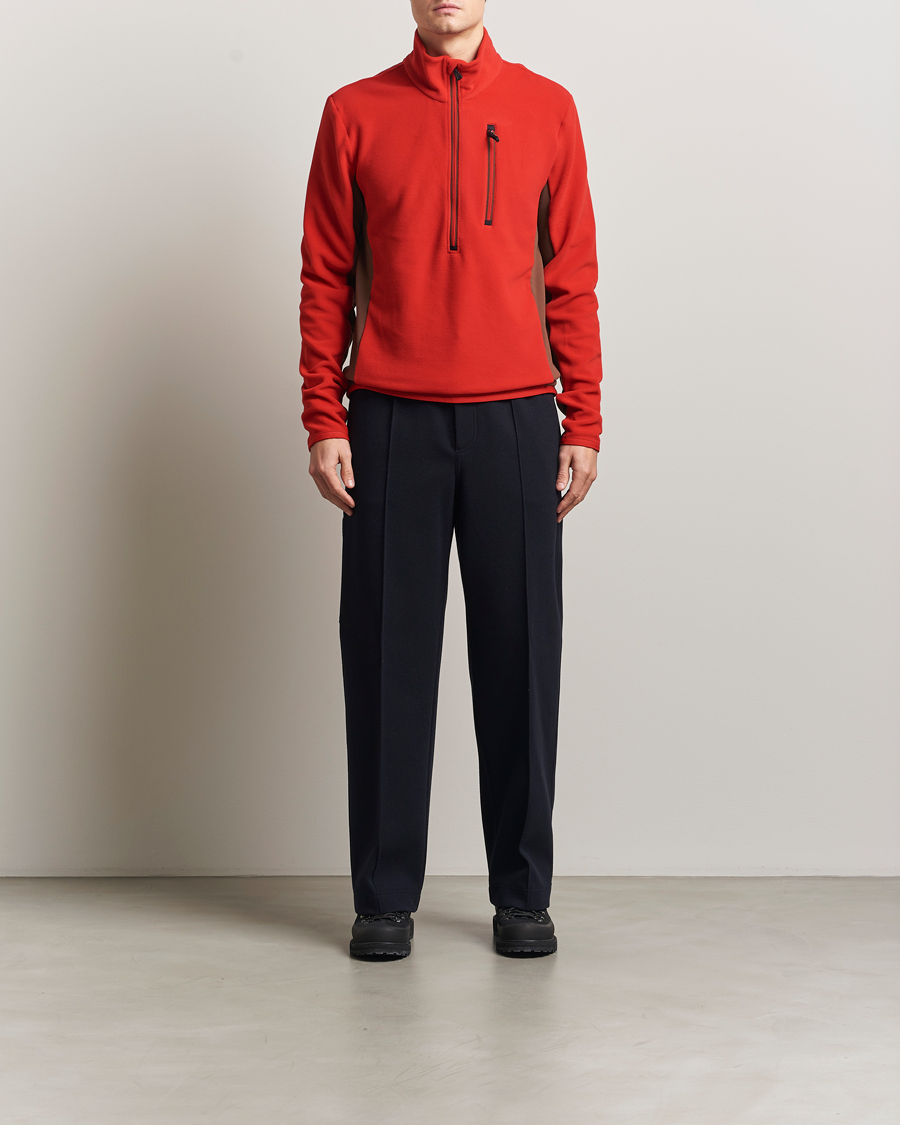 Heren | Broeken | Moncler Grenoble | Brushed Cotton Drawstring Pants Navy
