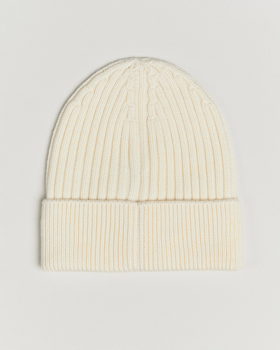 Heren | Mutsen | Moncler Grenoble | Rib Wool Beanie Off White
