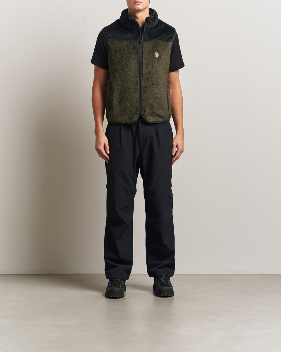 Heren | Gilets | Moncler Grenoble | Insulated Fleece Vest Forest Green