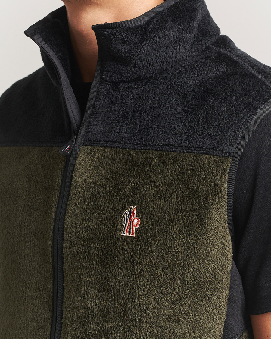 Heren | Gilets | Moncler Grenoble | Insulated Fleece Vest Forest Green