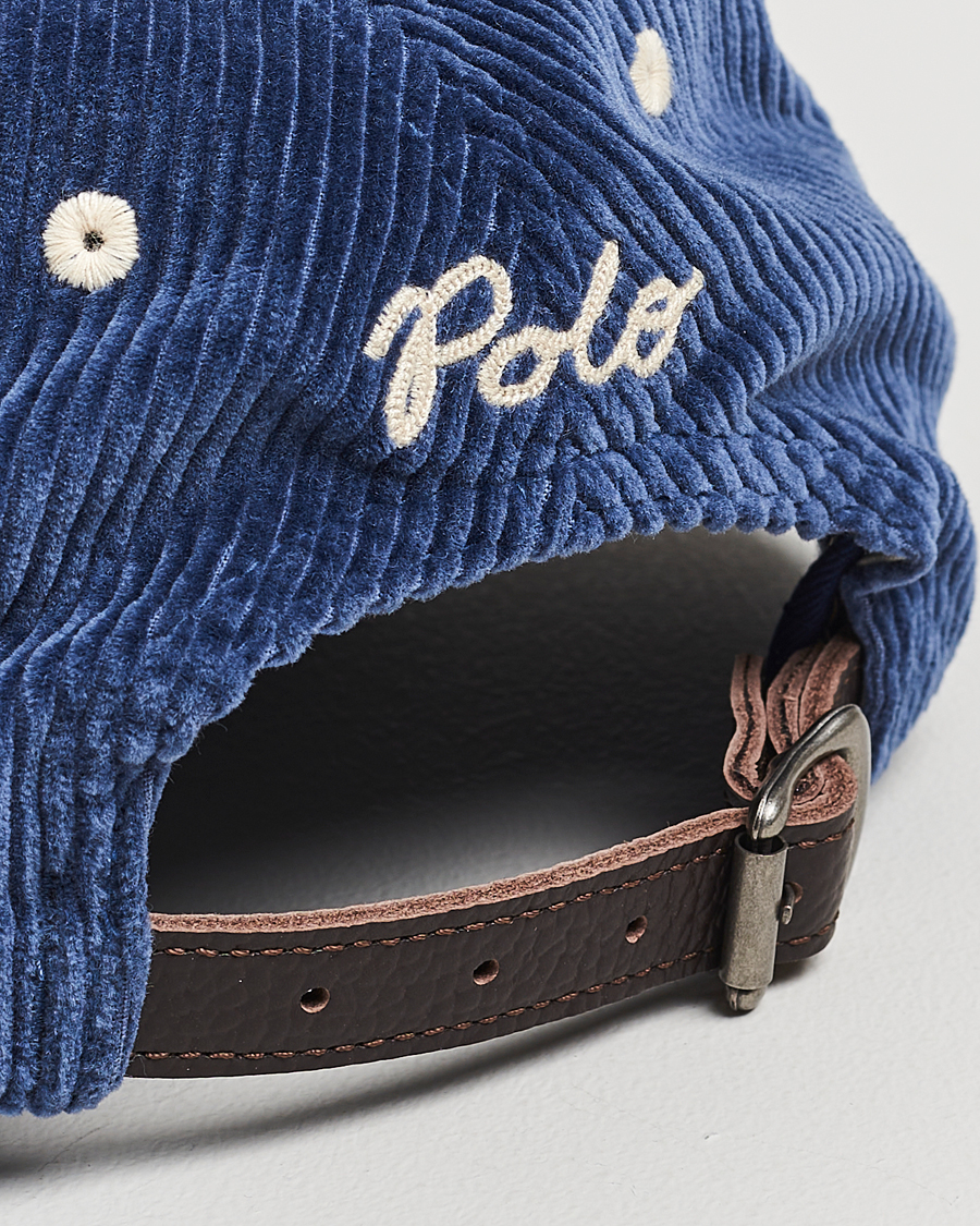 Heren | Hoeden en petten | Polo Ralph Lauren | Retro Corduroy Cap Boston Navy