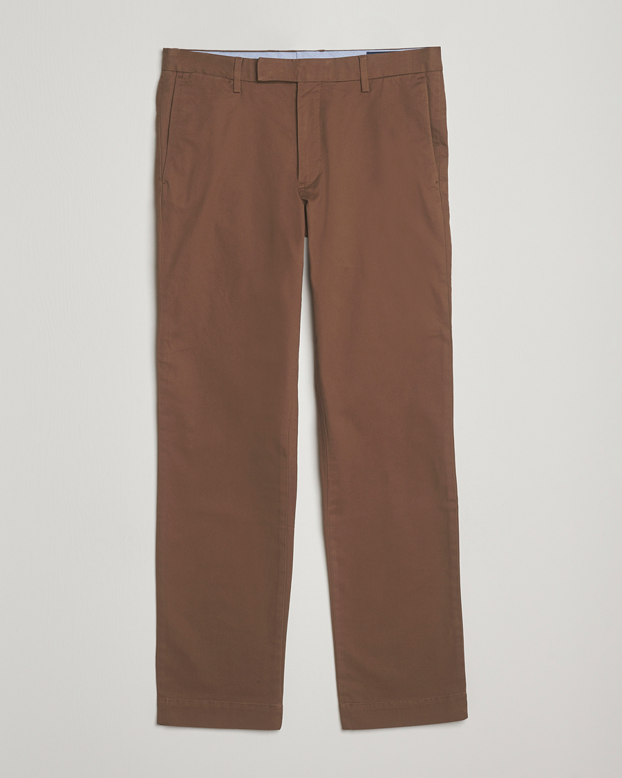 Heren | Broeken | Polo Ralph Lauren | Hudson Slim Fit Stretch Chinos Chestnut