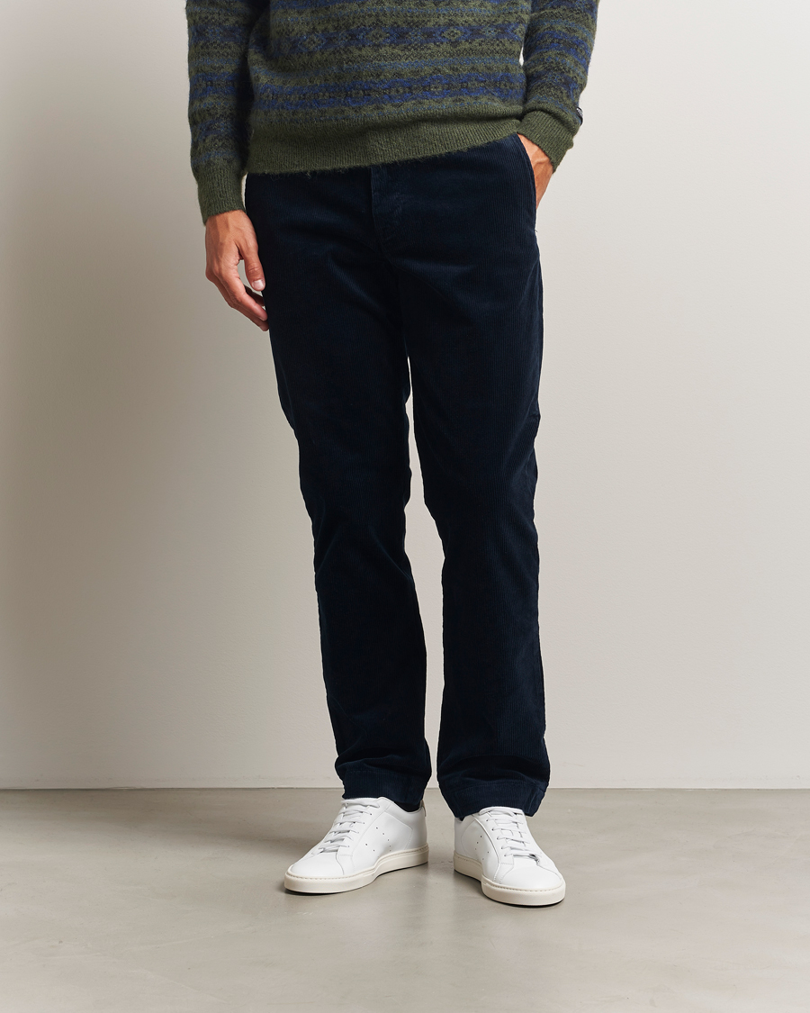 Heren | Broeken | Polo Ralph Lauren | Bedford Corduroy 5-Pocket Pants Aviator Navy