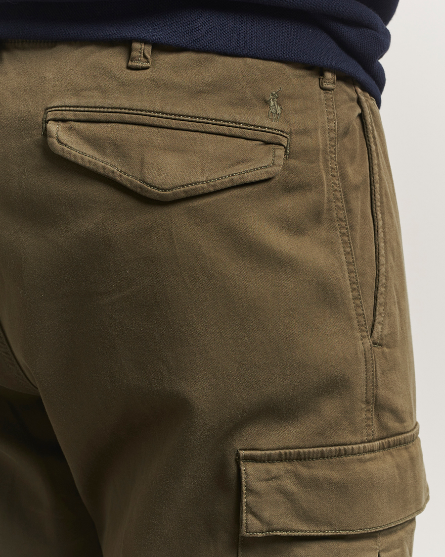 Heren | Broeken | Polo Ralph Lauren | Knit Like Cargo Pants Canopy Olive