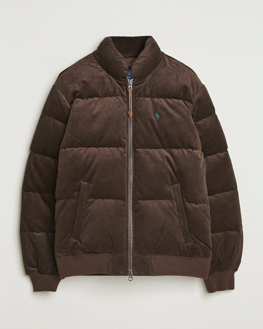 Heren | Jassen | Polo Ralph Lauren | Wyoming Corduroy Bomber Jacket Dark Beech
