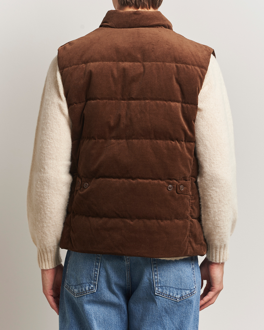 Heren | Gilets | Polo Ralph Lauren | Quilted Corduroy Vest Pale Russet