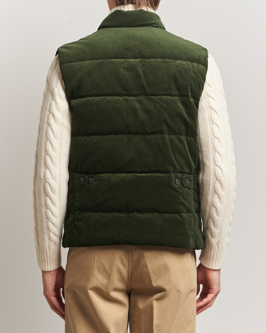 Heren | Gilets | Polo Ralph Lauren | Quilted Corduroy Vest Country Olive