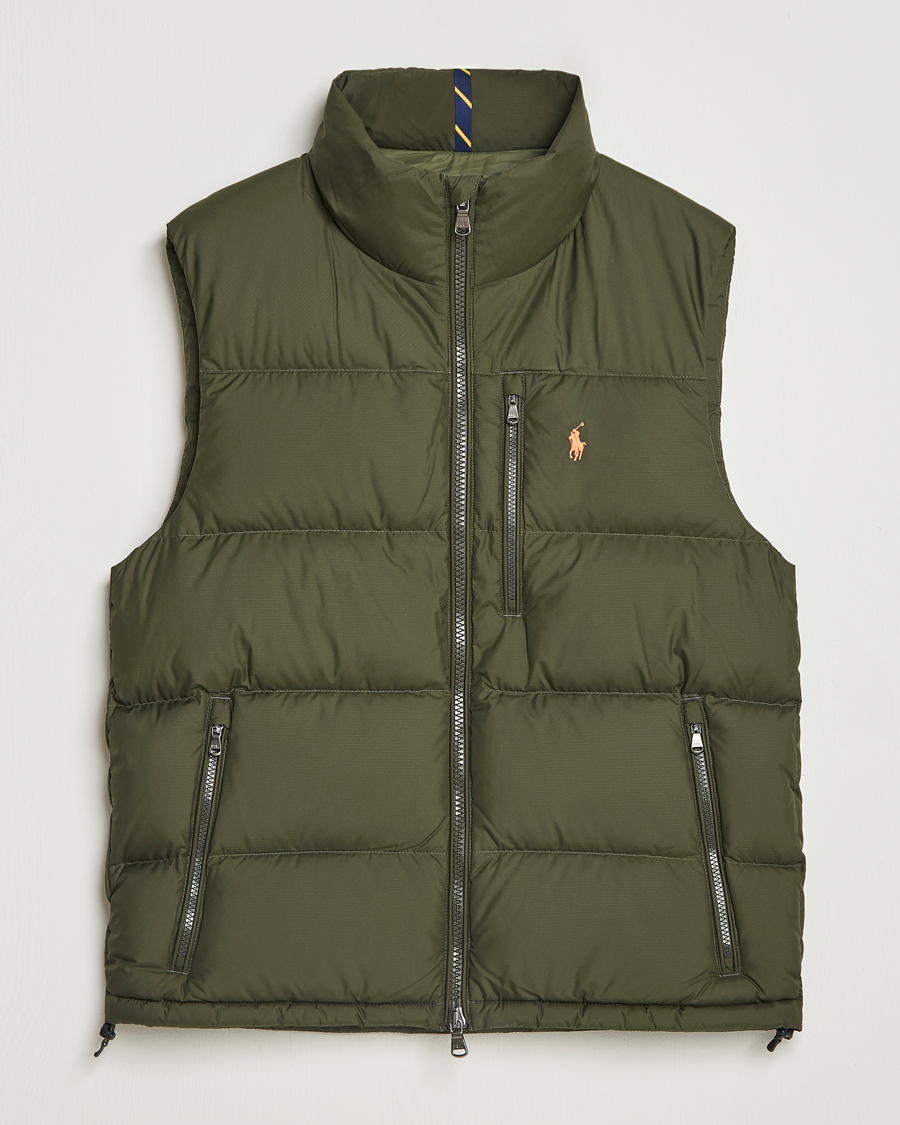 Heren | Gilets | Polo Ralph Lauren | Gorham Down Vest Company Olive
