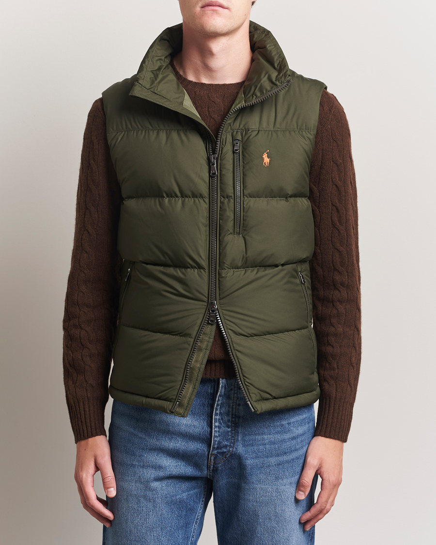 Heren | Gilets | Polo Ralph Lauren | Gorham Down Vest Company Olive