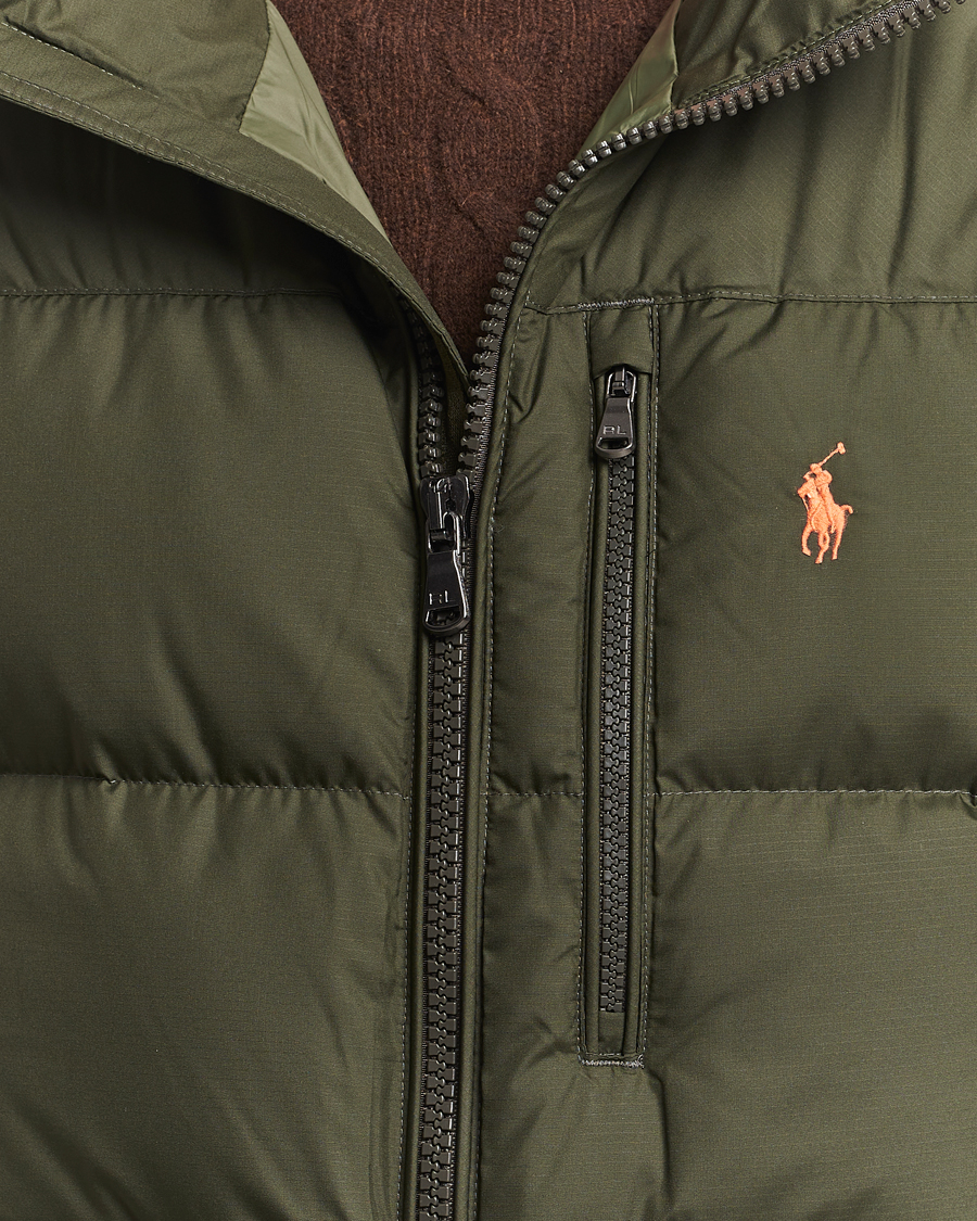 Heren | Gilets | Polo Ralph Lauren | Gorham Down Vest Company Olive