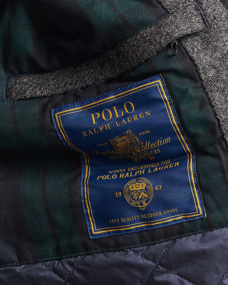 Heren | Jassen | Polo Ralph Lauren | Heritage Twill Wool Windbreaker Barclay Heather
