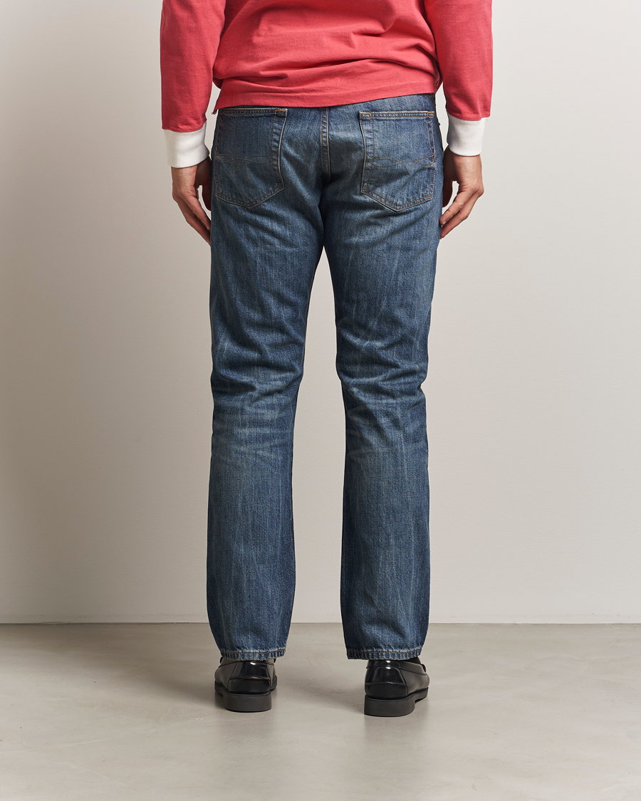 Heren | Jeans | Polo Ralph Lauren | Hampton Ridig Denim Straight Jeans Mid Blue