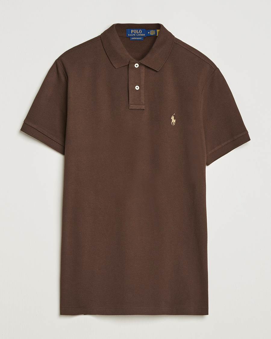 Heren | Polo's | Polo Ralph Lauren | Custom Slim Fit Polo Nutmeg Brown