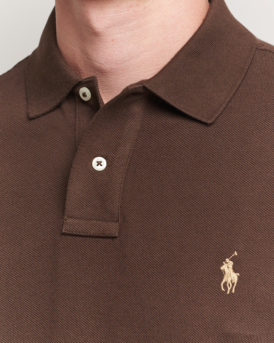 Heren | Polo's | Polo Ralph Lauren | Custom Slim Fit Polo Nutmeg Brown