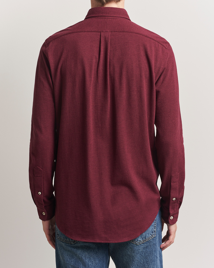 Heren | Overhemden | Polo Ralph Lauren | Featherweight Mesh Shirt Spring Wine Heather
