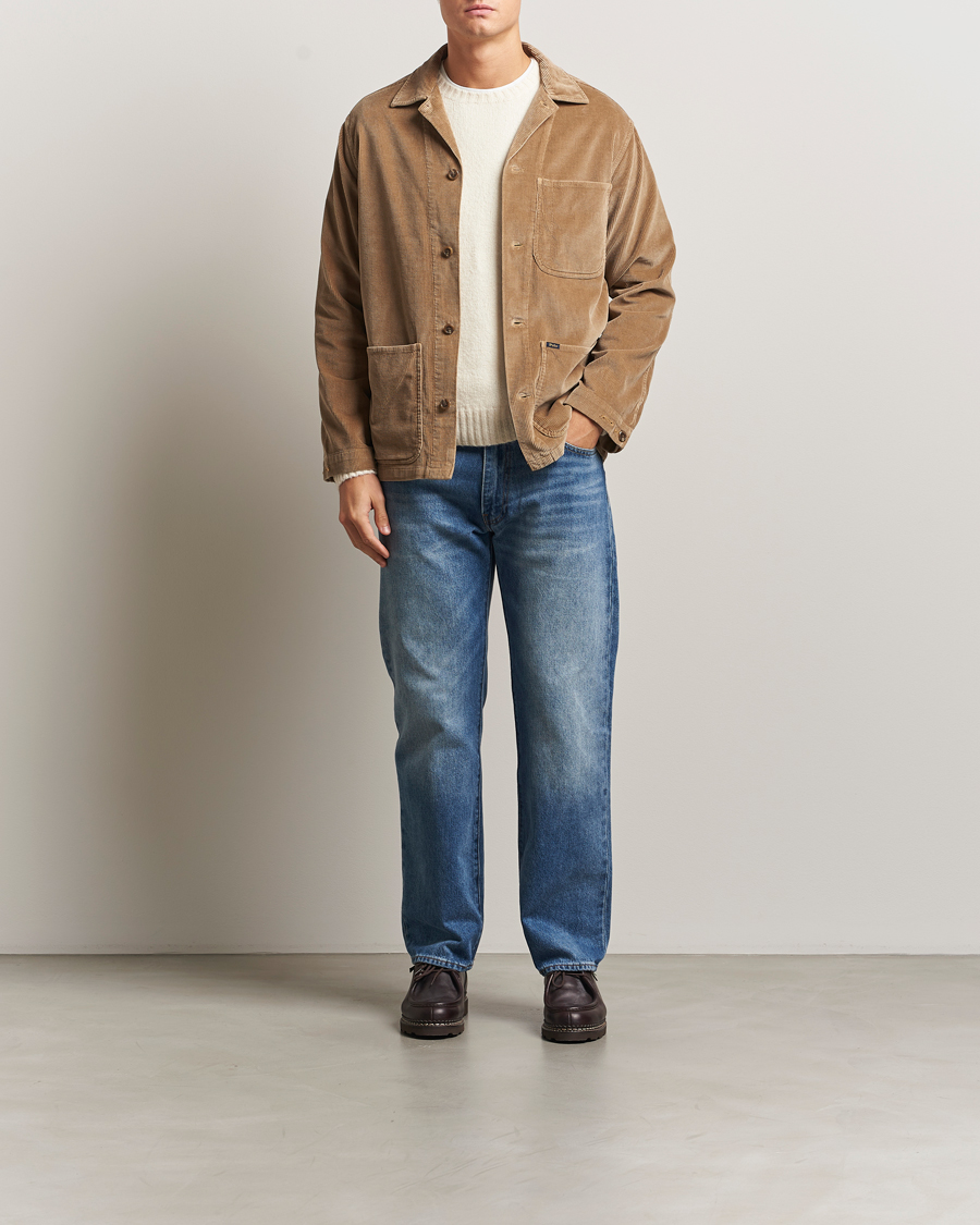 Heren | Overhemden | Polo Ralph Lauren | Corduroy Pocket Shirt Montana Khaki
