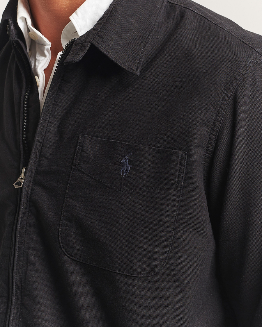 Heren | Overhemden | Polo Ralph Lauren | Garment Dyed Oxford Overshirt Polo Black
