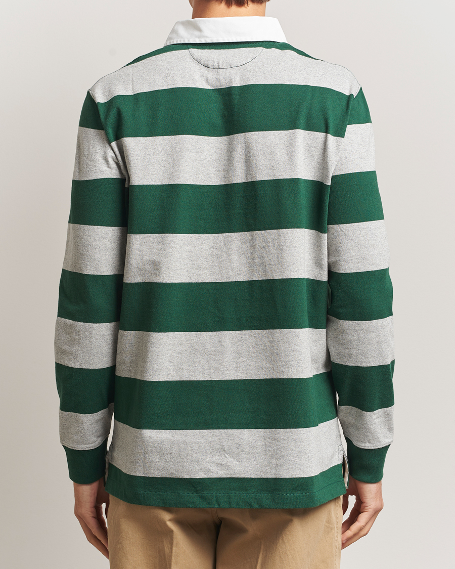 Heren | Truien | Polo Ralph Lauren | Jersey Striped Rugger Vintage Pine/Andover Heather