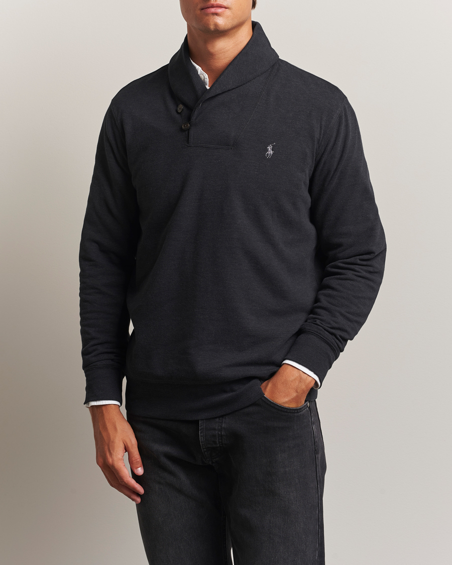 Heren | Truien | Polo Ralph Lauren | Shawl Collar Pullover Polo Black