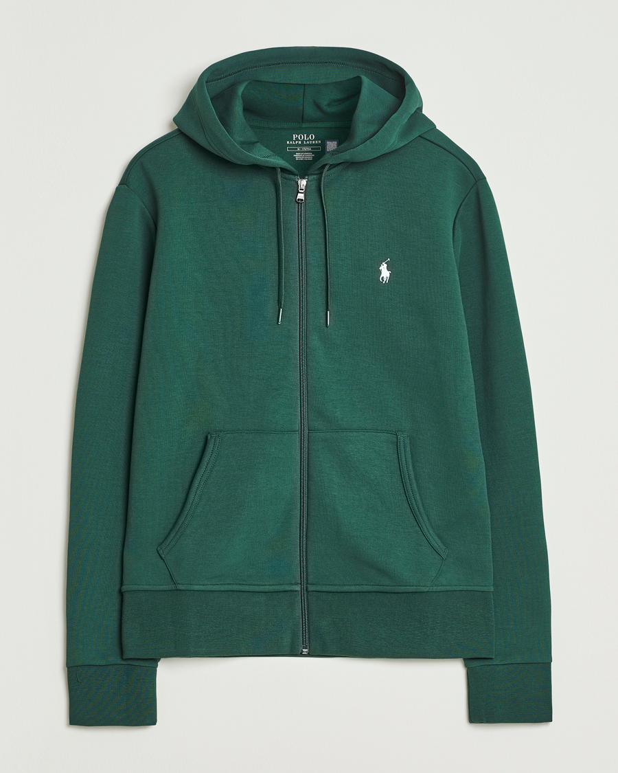 Heren | Truien | Polo Ralph Lauren | Double Knitted Full-Zip Hoodie Vintage Pine
