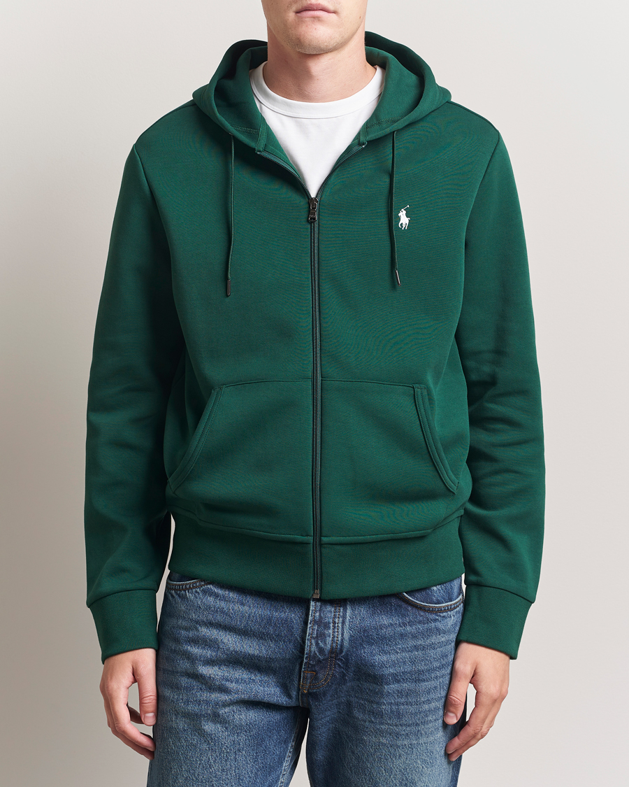 Heren | Truien | Polo Ralph Lauren | Double Knitted Full-Zip Hoodie Vintage Pine
