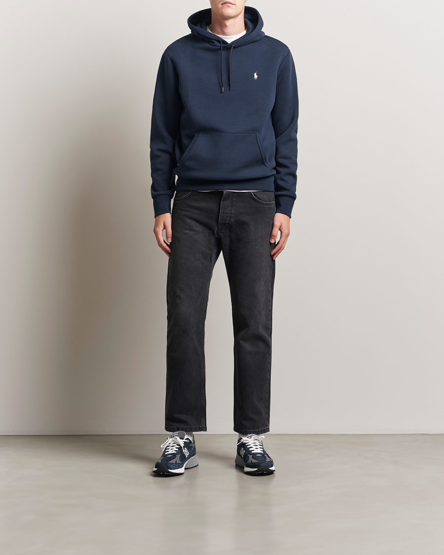 Heren | Truien | Polo Ralph Lauren | Double Knitted Hoodie Aviator Navy