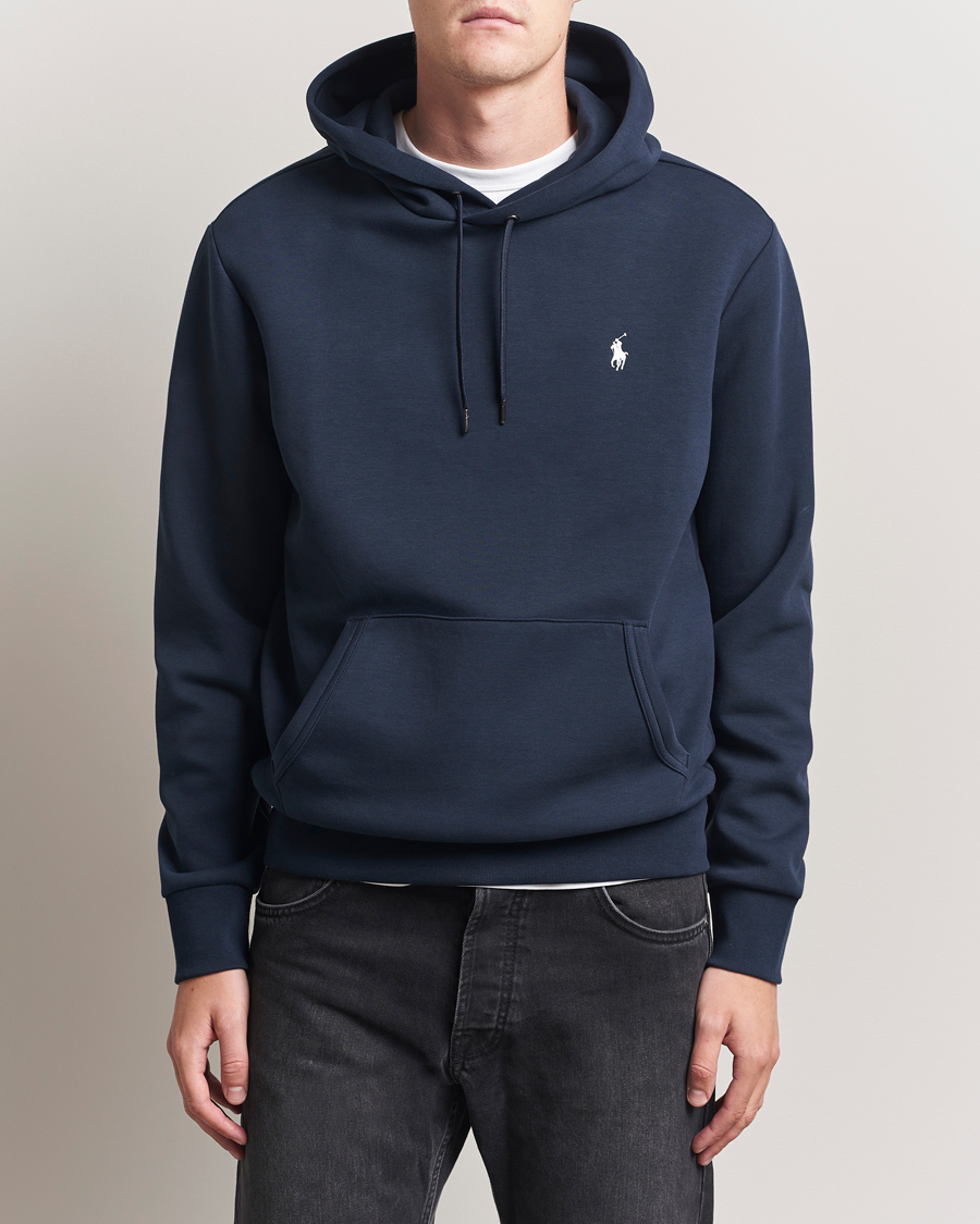 Heren | Truien | Polo Ralph Lauren | Double Knitted Hoodie Aviator Navy