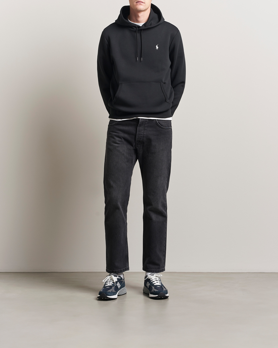 Heren | Truien | Polo Ralph Lauren | Double Knitted Hoodie Polo Black