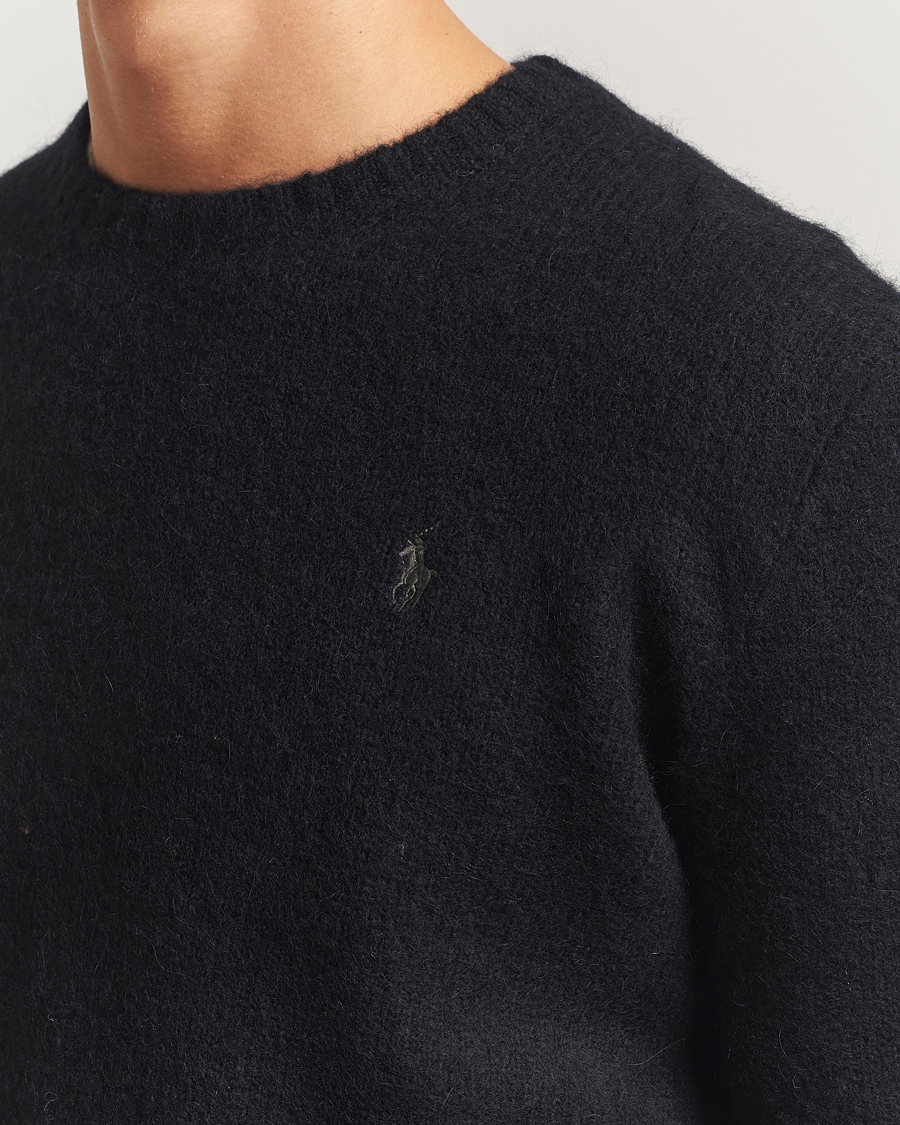 Heren | Truien | Polo Ralph Lauren | Alpaca Crew Neck Sweater Polo Black Tonal
