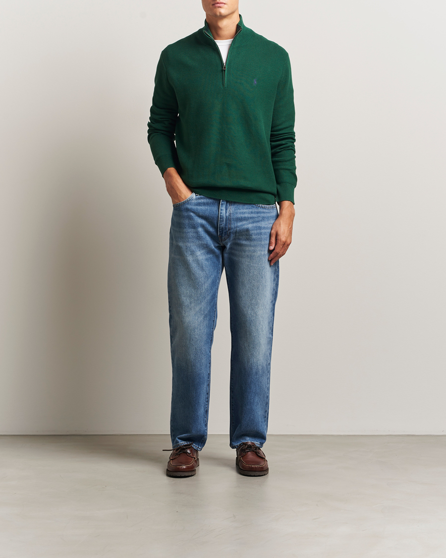 Heren | Truien | Polo Ralph Lauren | Textured Half Zip Vintage Pine