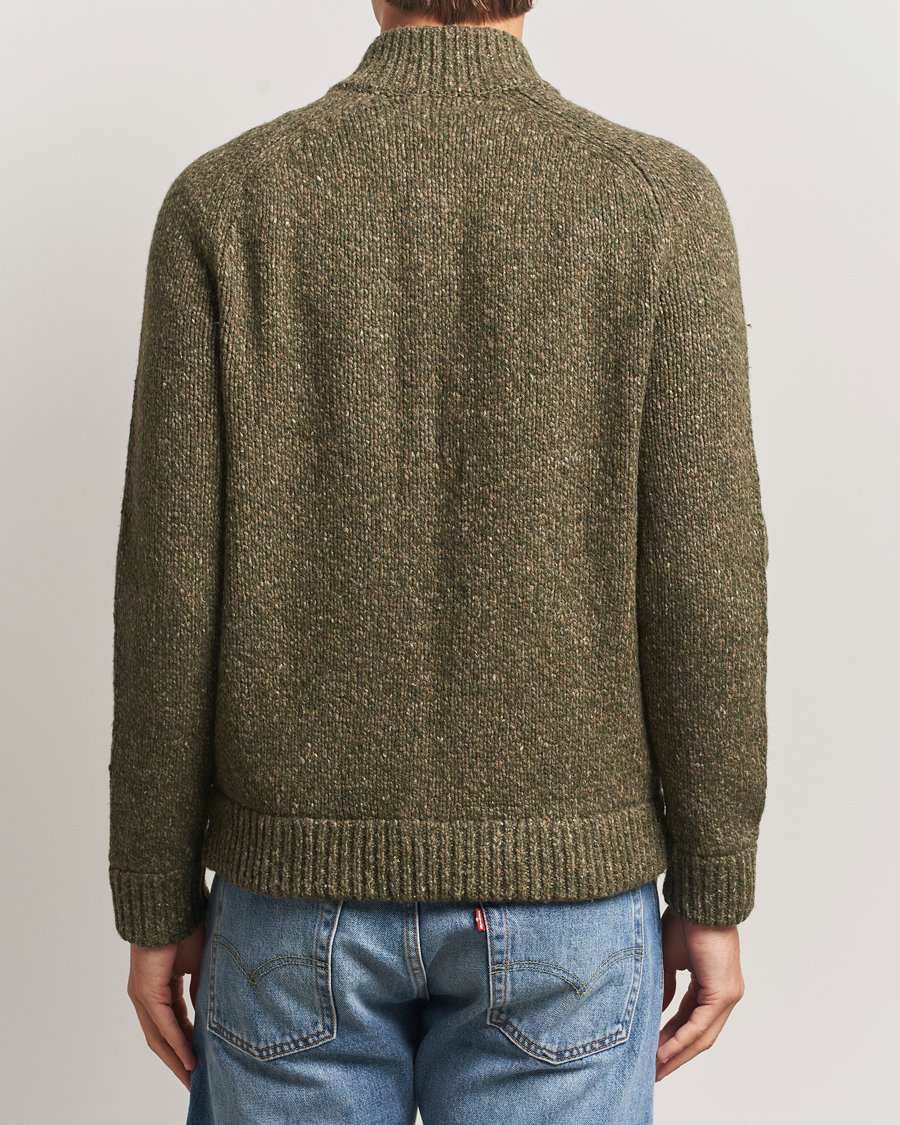 Heren | Truien | Polo Ralph Lauren | Wool Blend Button Cardigan Olive Marl