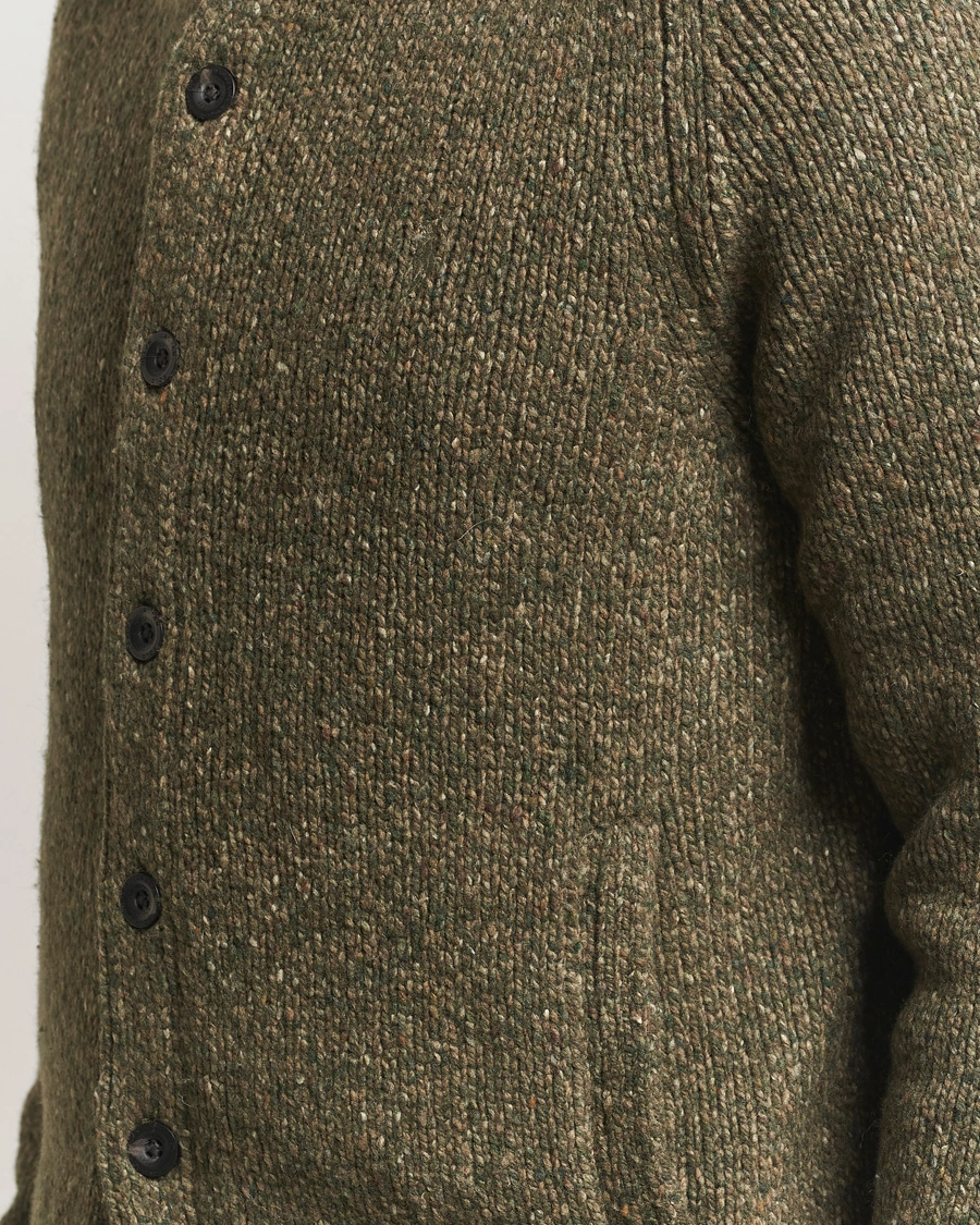 Heren | Truien | Polo Ralph Lauren | Wool Blend Button Cardigan Olive Marl