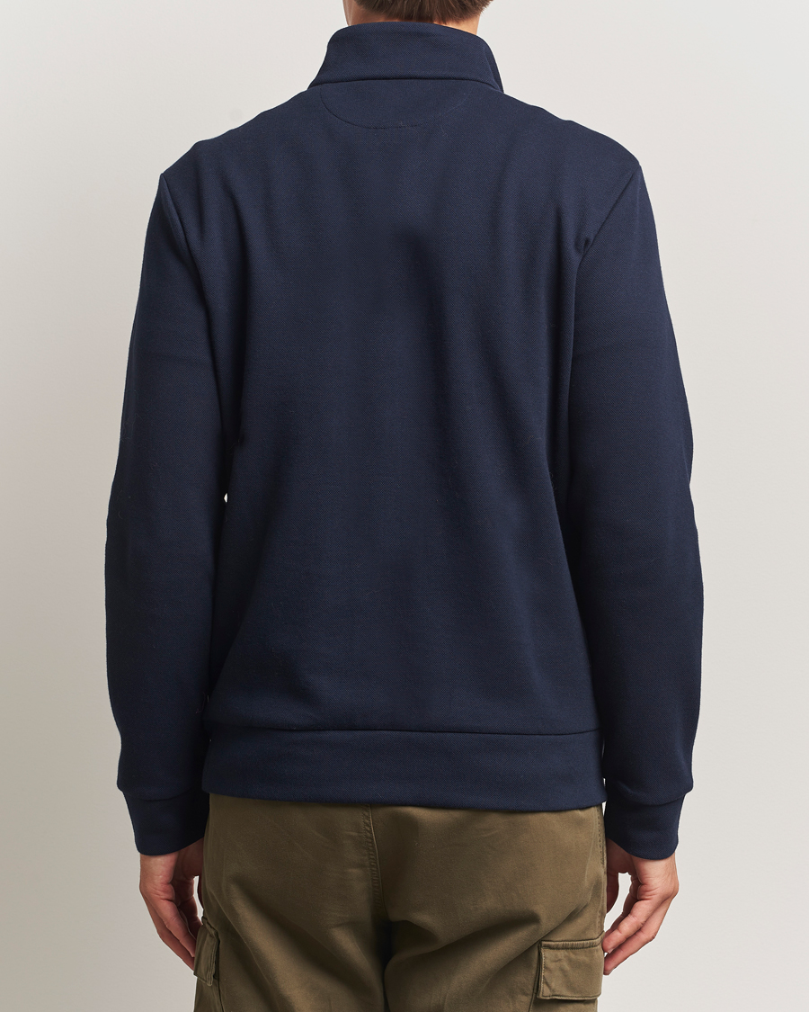 Heren | Truien | Polo Ralph Lauren | Double Knit Jaquard Half Zip Sweater Aviator Navy
