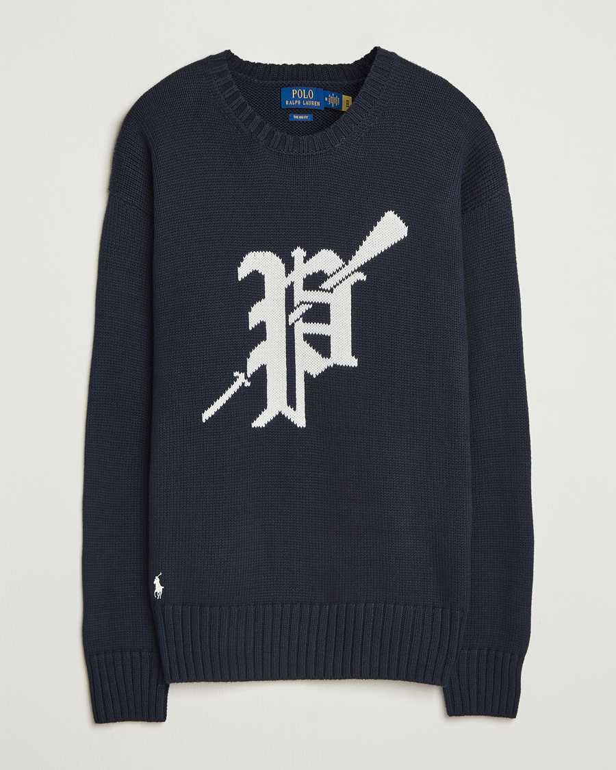 Heren | Truien | Polo Ralph Lauren | Cotton Logo Sweater Hunter Navy