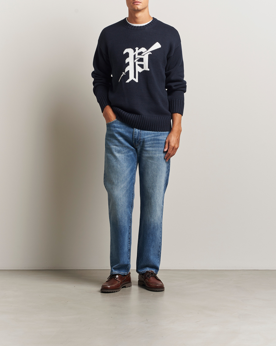 Heren | Truien | Polo Ralph Lauren | Cotton Logo Sweater Hunter Navy