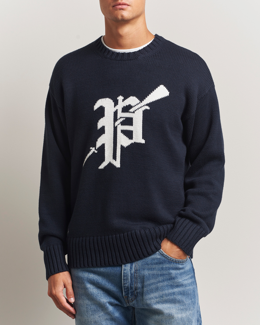 Heren | Truien | Polo Ralph Lauren | Cotton Logo Sweater Hunter Navy