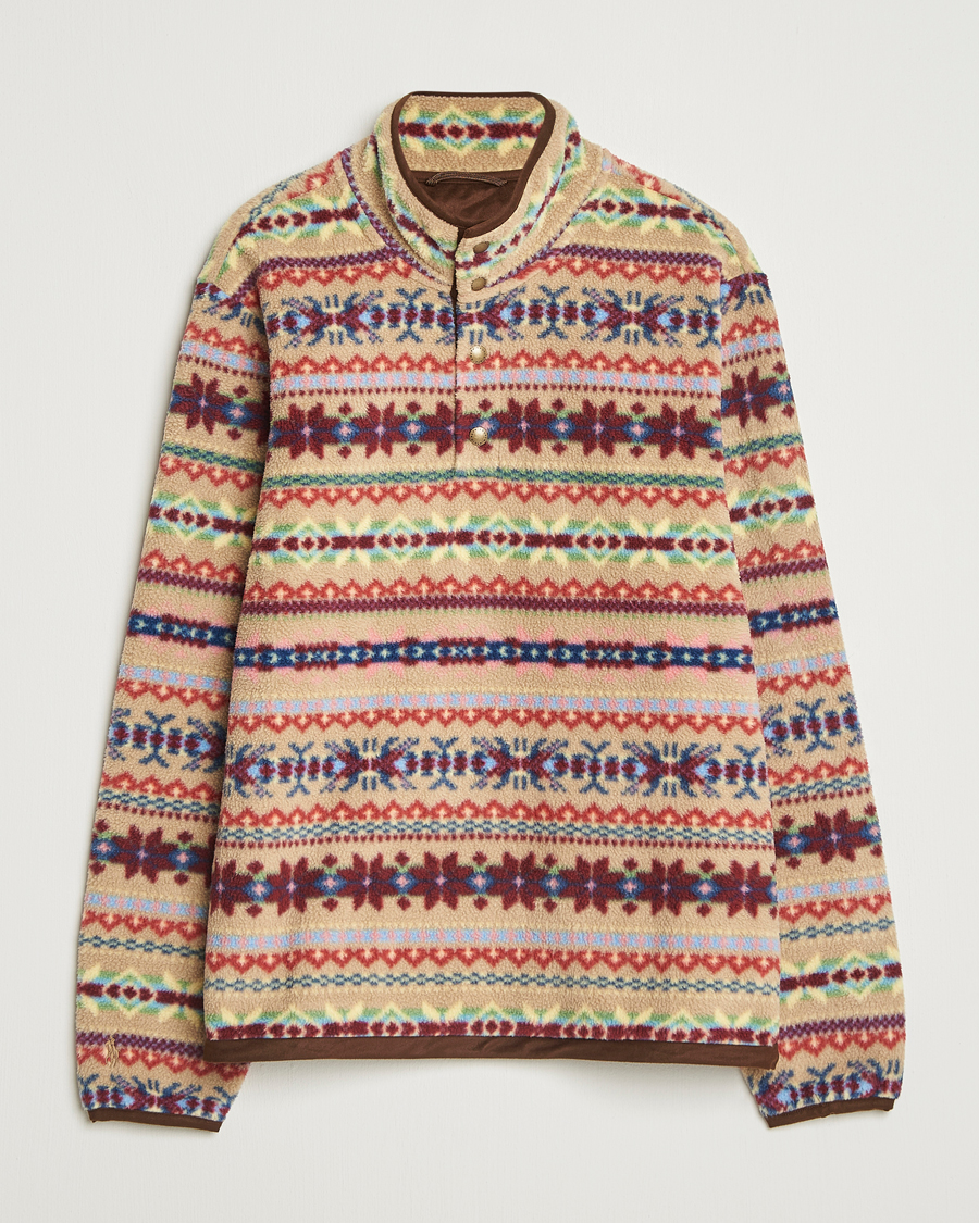 Heren | Truien | Polo Ralph Lauren | Printed Fleece Camel Combo