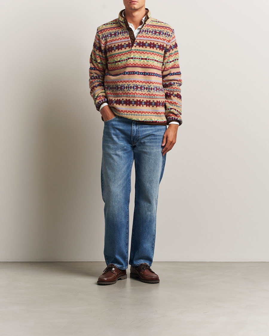 Heren | Truien | Polo Ralph Lauren | Printed Fleece Camel Combo