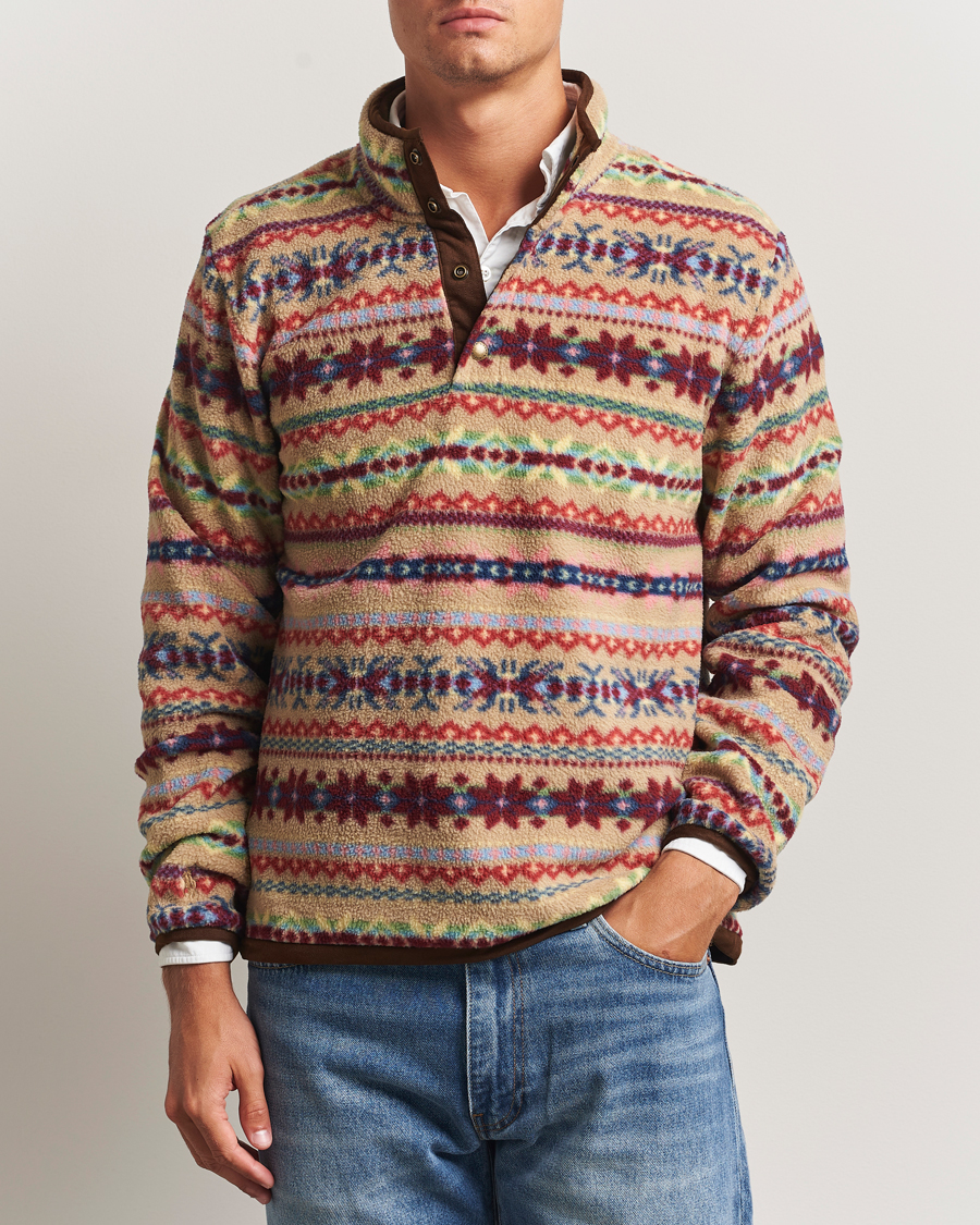 Heren | Truien | Polo Ralph Lauren | Printed Fleece Camel Combo