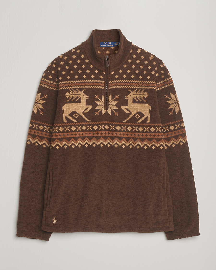 Heren | Truien | Polo Ralph Lauren | Vintage Fairisle Half Zip Fleece Cascadia