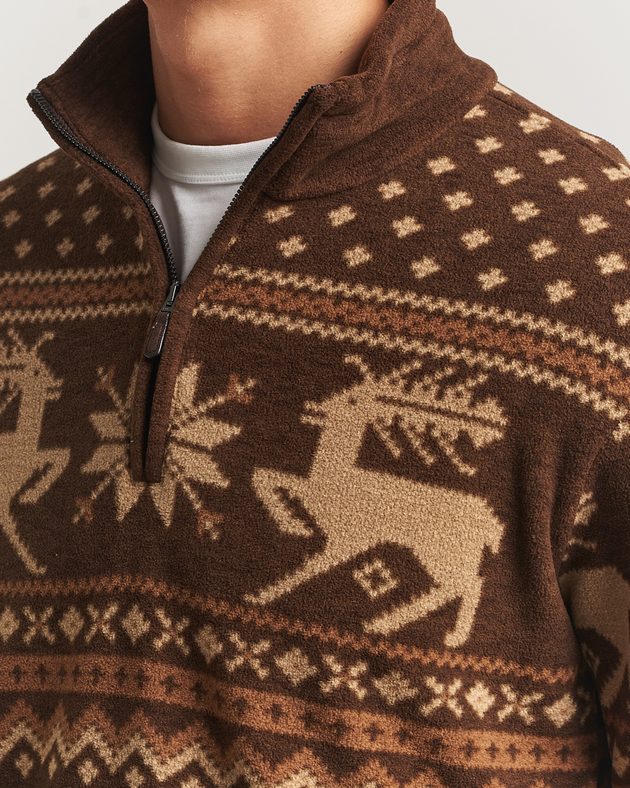 Heren | Truien | Polo Ralph Lauren | Vintage Fairisle Half Zip Fleece Cascadia