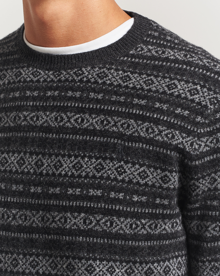 Heren | Truien | Polo Ralph Lauren | Fairisle Wool Sweater Charcoal Combo