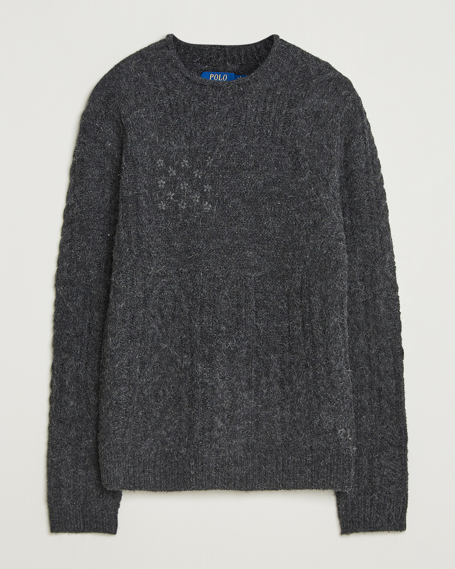 Heren | Truien | Polo Ralph Lauren | Wool Blend Sweater Dark Granite Heather