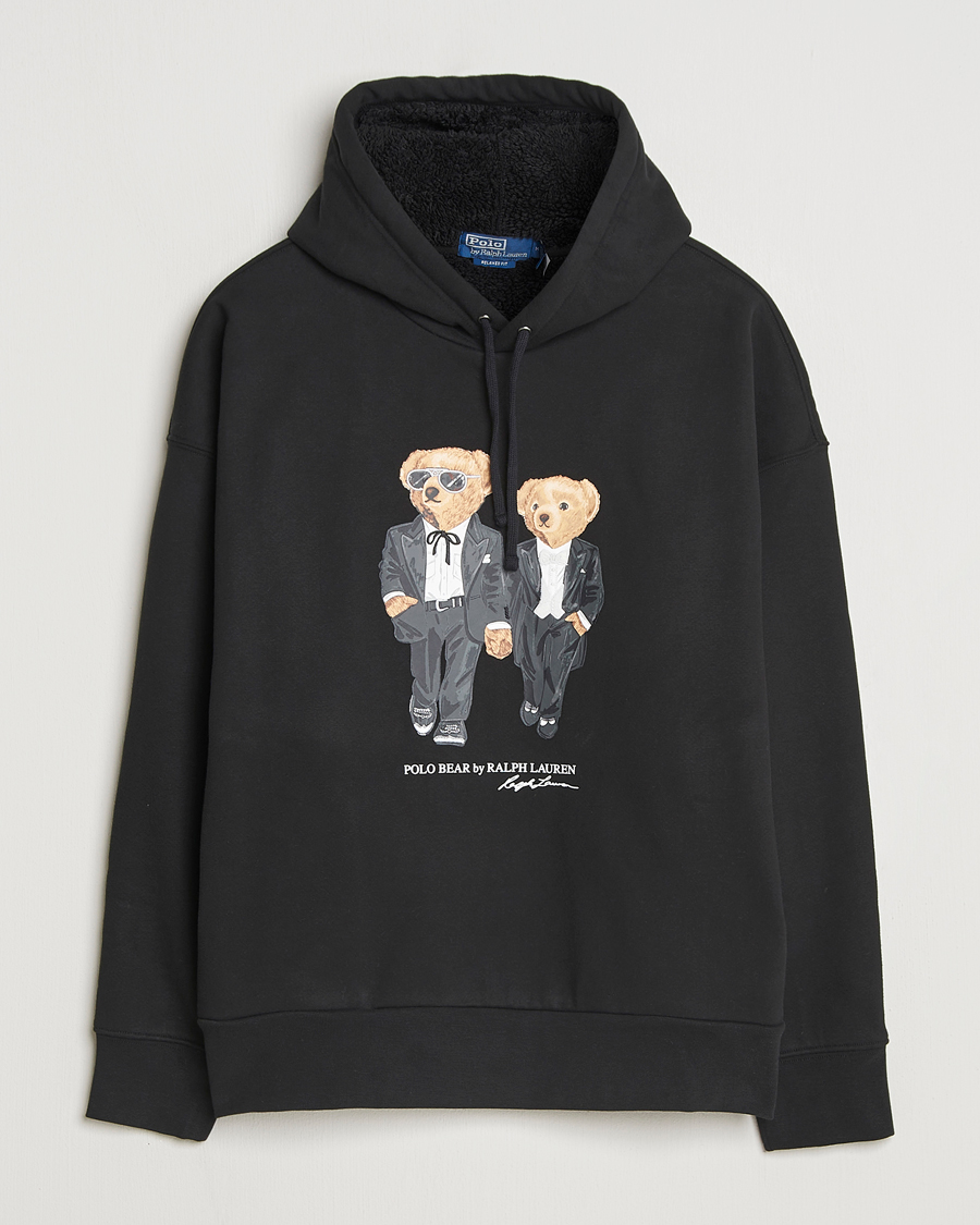 Heren | Truien | Polo Ralph Lauren | Holiday Ricky n Ralph Bear Hoodie Polo Black