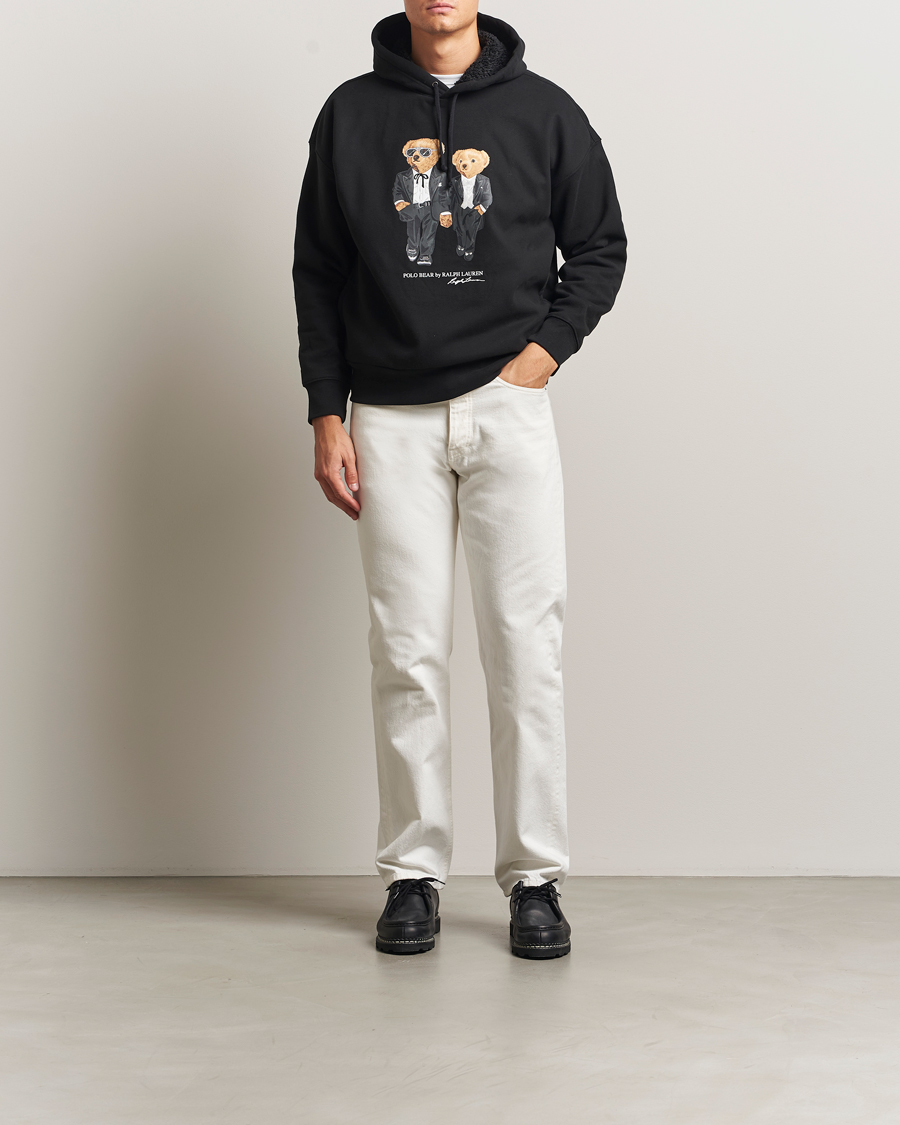 Heren | Truien | Polo Ralph Lauren | Holiday Ricky n Ralph Bear Hoodie Polo Black