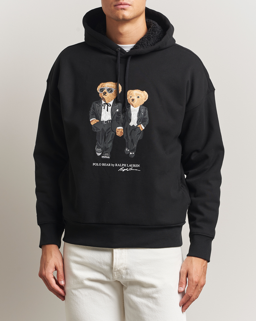 Heren | Truien | Polo Ralph Lauren | Holiday Ricky n Ralph Bear Hoodie Polo Black
