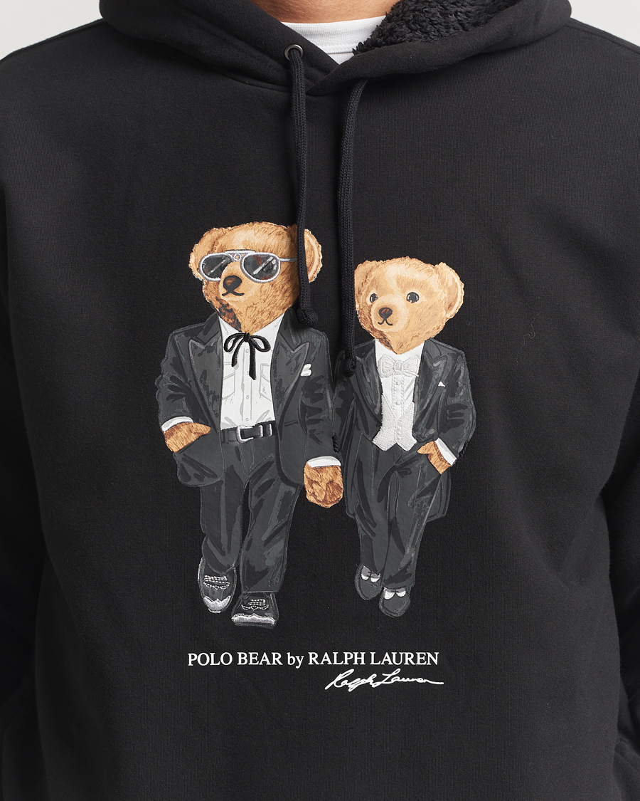 Heren | Truien | Polo Ralph Lauren | Holiday Ricky n Ralph Bear Hoodie Polo Black