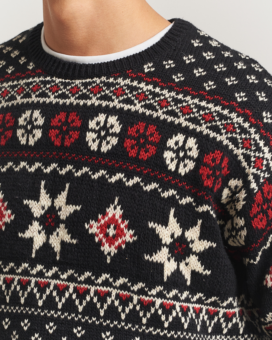 Heren | Truien | Polo Ralph Lauren | Cotton/Cashmere Sweater Black Combo
